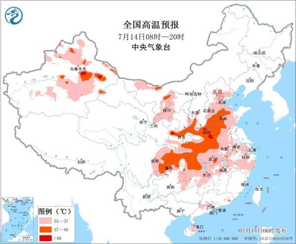 投牛策略 我国明后两天高温将达近期峰值  _大皖新闻 | 安徽网